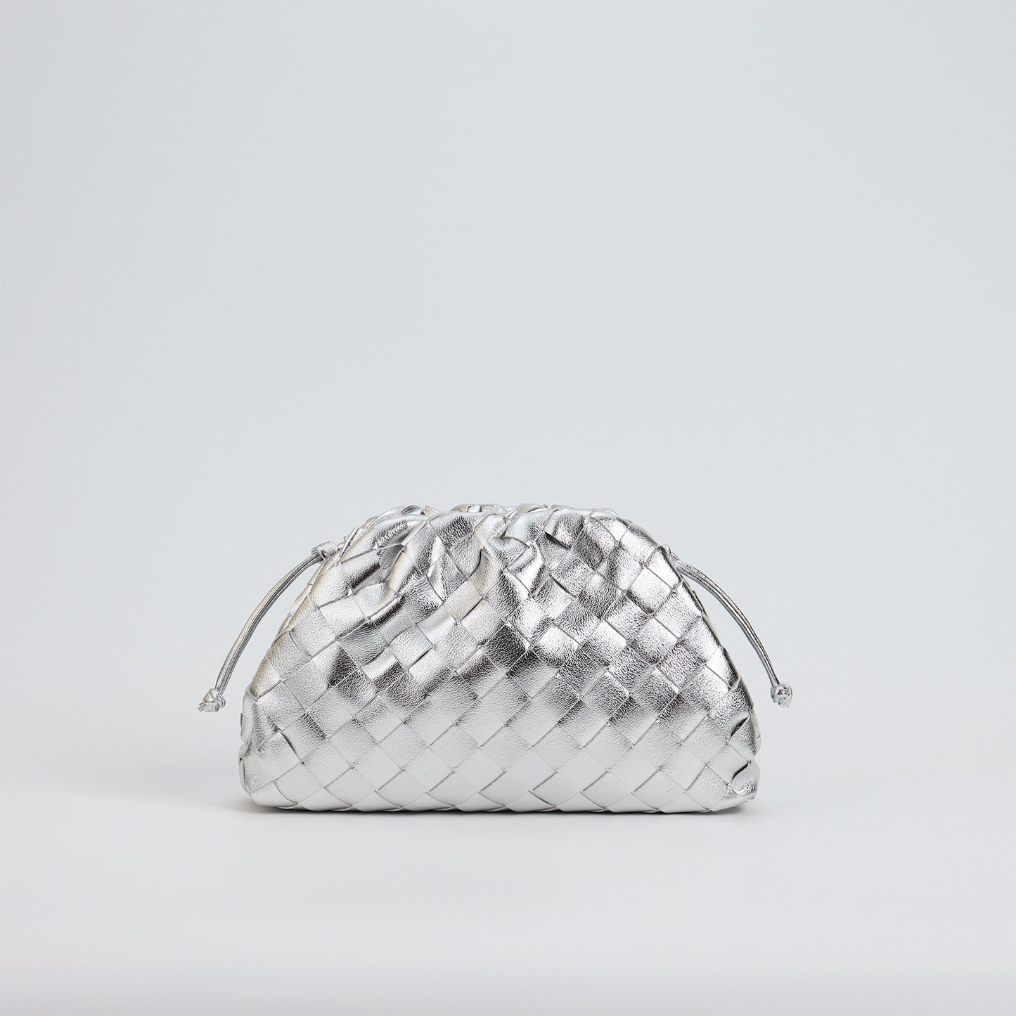 Fashion Clutch Woven Korean Style Cloud Soft Leather Crossbody Bags