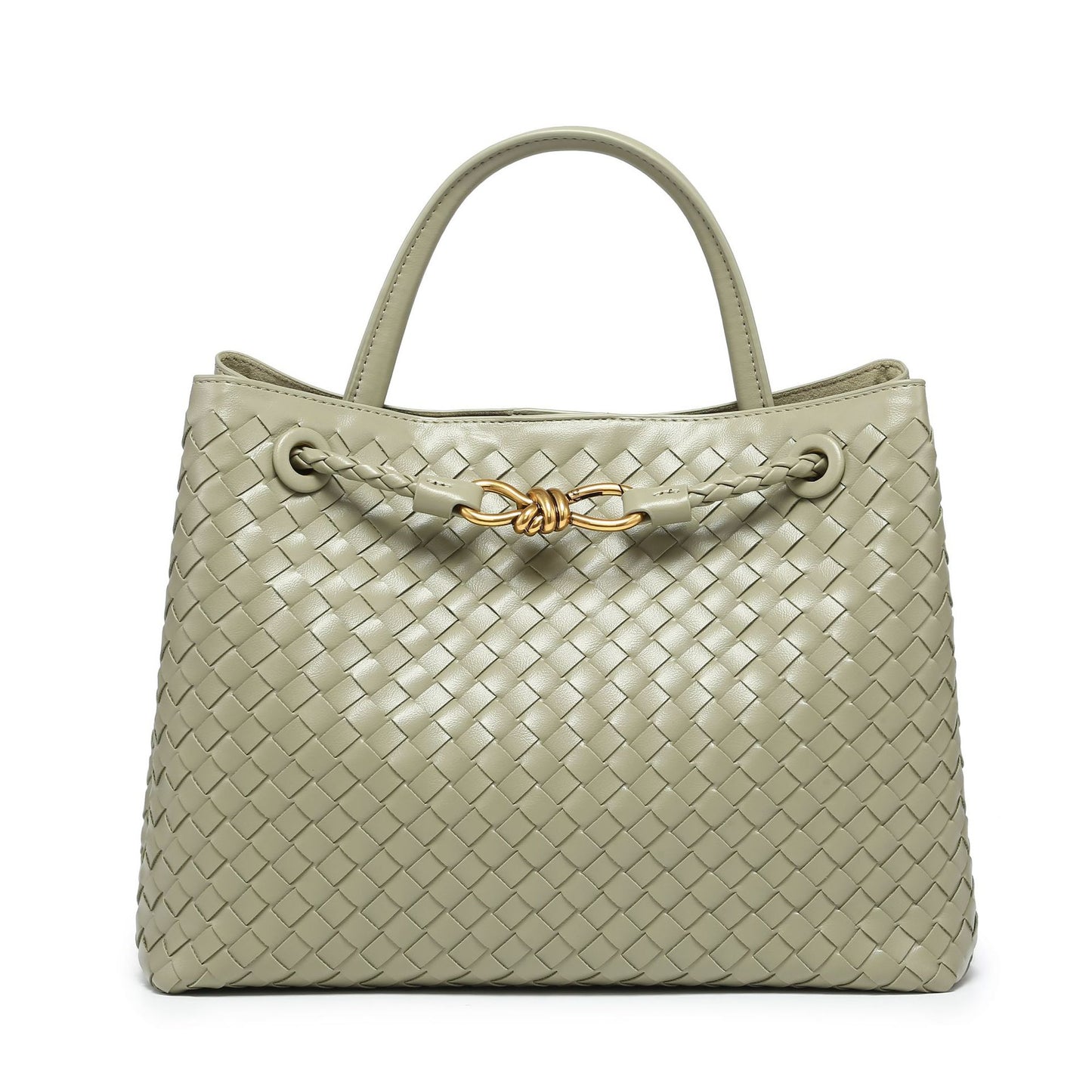 Handmade Woven Metal Butterfly Clasp Large Handbags