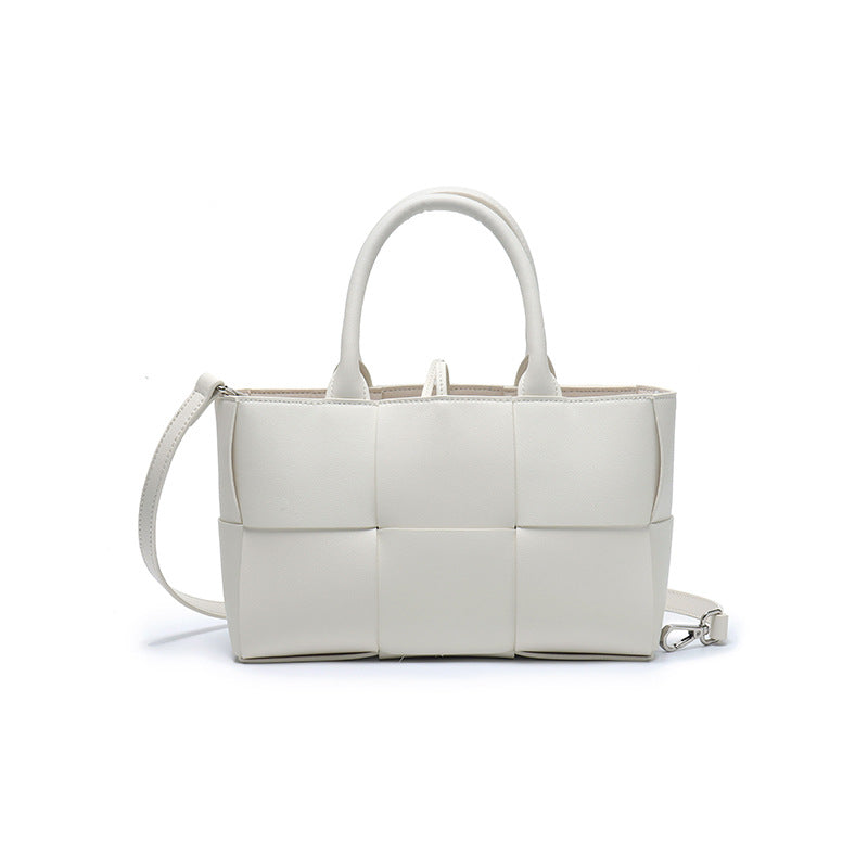 Song Authentic Leather Weave Shopping Hand Handbags