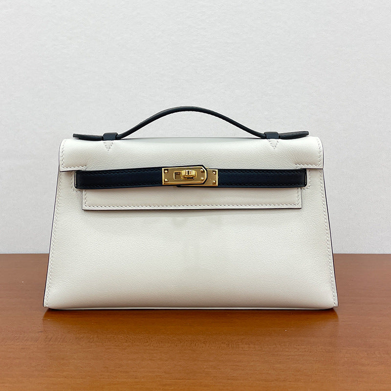 Kelly Generation Imported Leather Hand Sewing Shoulder Bags