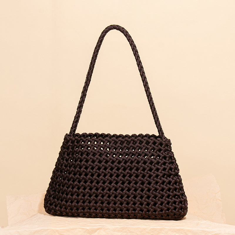 Woven Fashion Satin Underarm High Sense Shoulder Bags