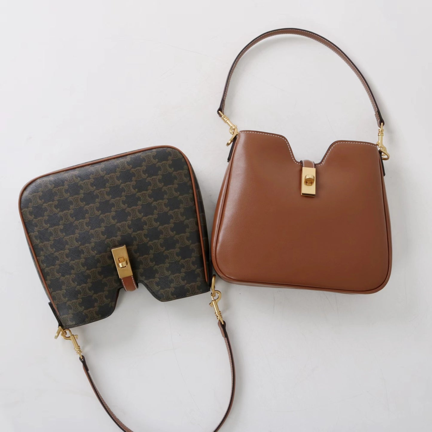 Women's Light Luxury Genuine Leather Underarm Niche High-grade Handbags