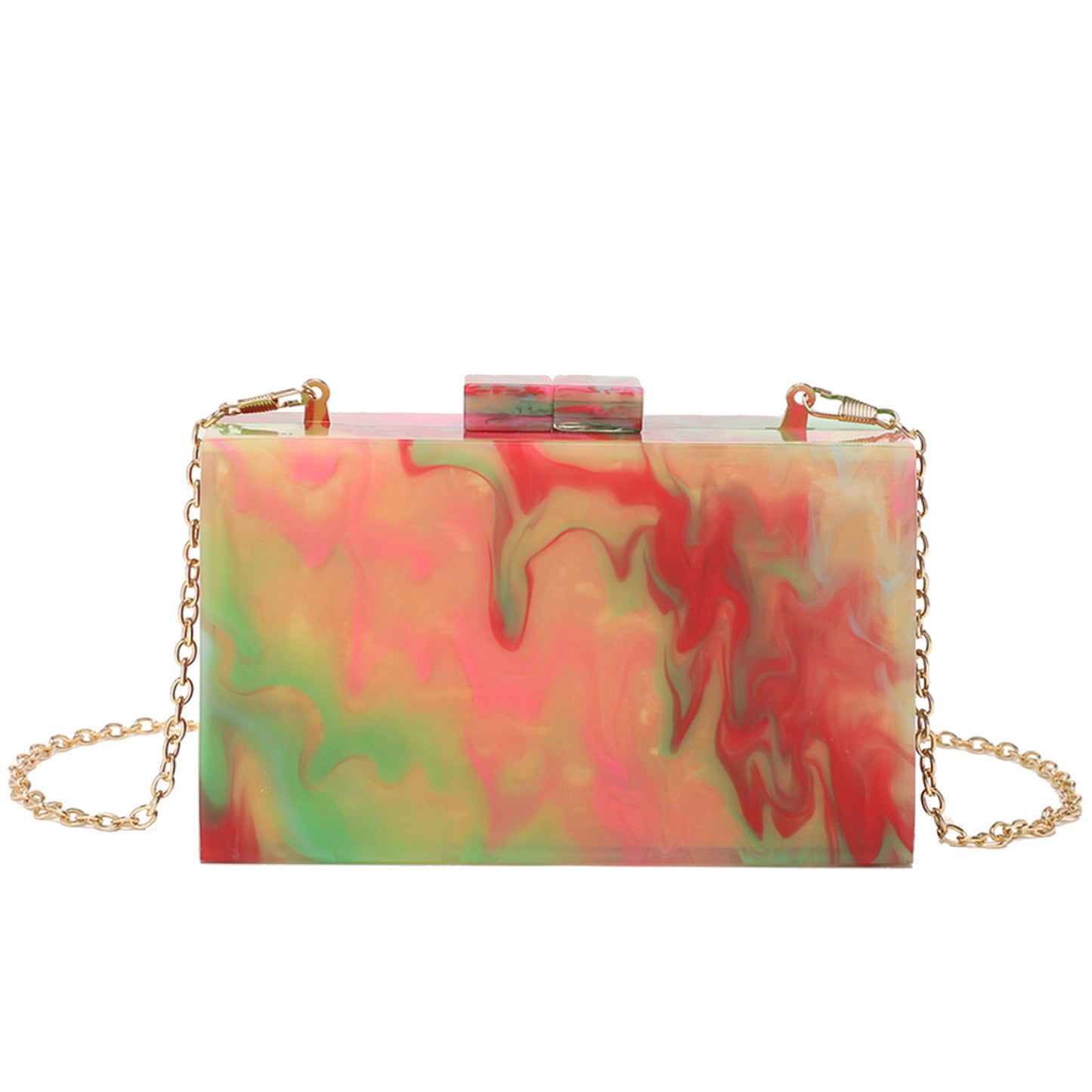 Acrylic Paillette Banquet Dress Garment Clutch Evening Bags