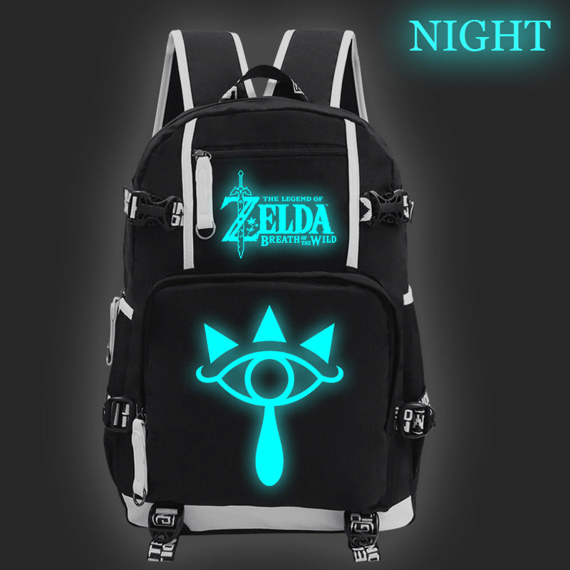 Slouchy Legend Of Zelda Peripheral Printed Bags