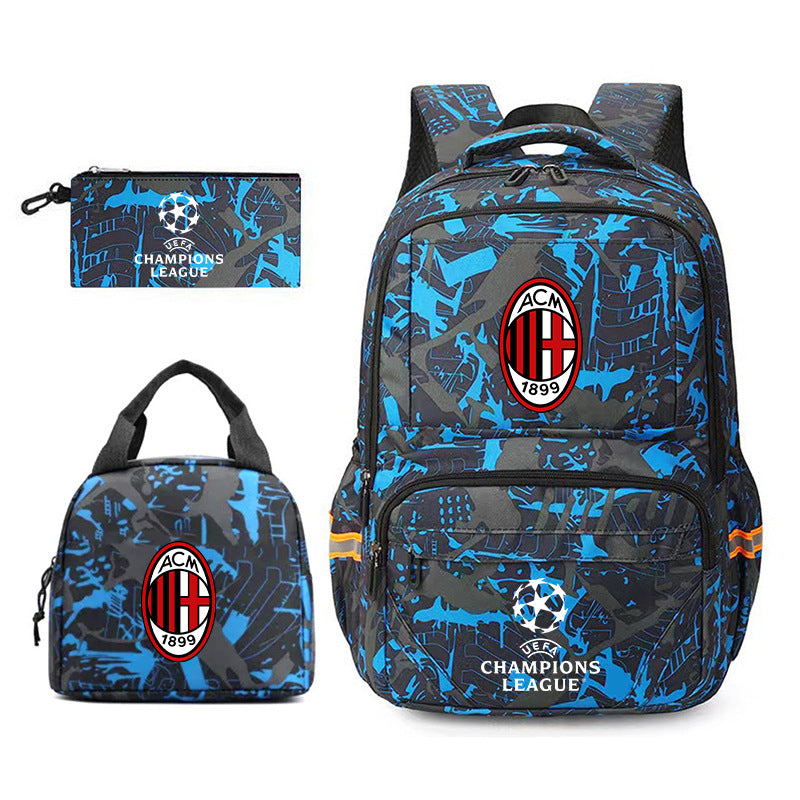Fashion Trend Real Madrid Barcelona Paris Backpacks