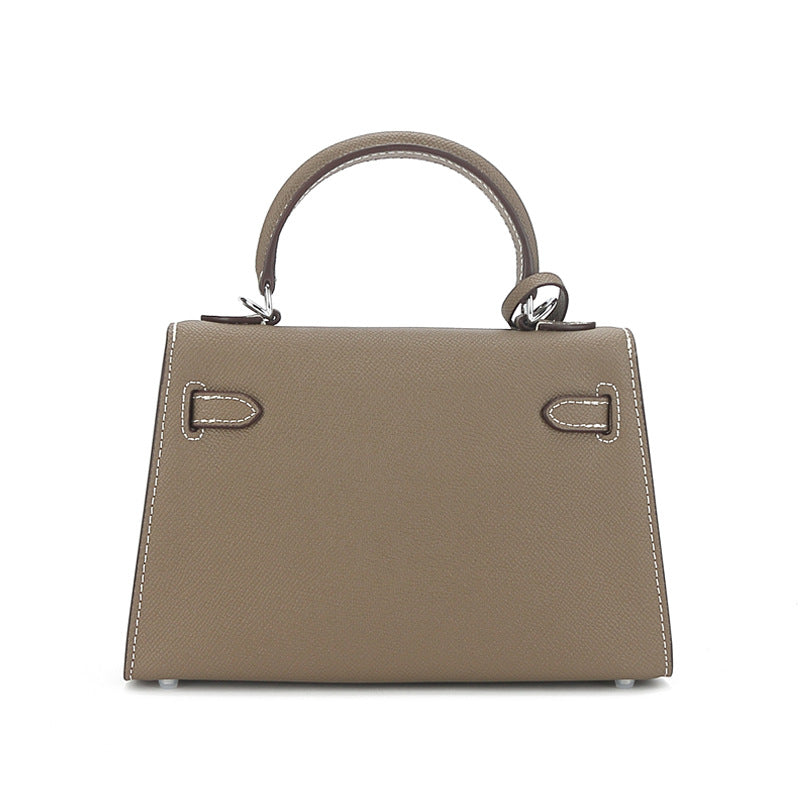 Sier Hardware Palm Pattern Second Generation Kai Mini Shoulder Bags