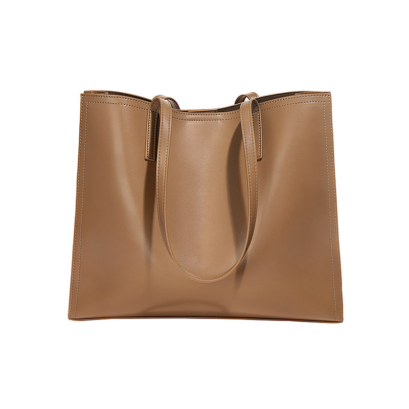 Women's Advanced Texture Commuter Genuine Leather Portable Bags