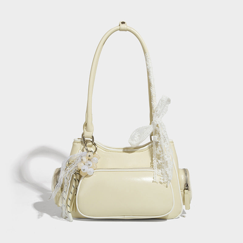 Women's High-grade Contrast Color Bowling Fashionable Stylish Bags