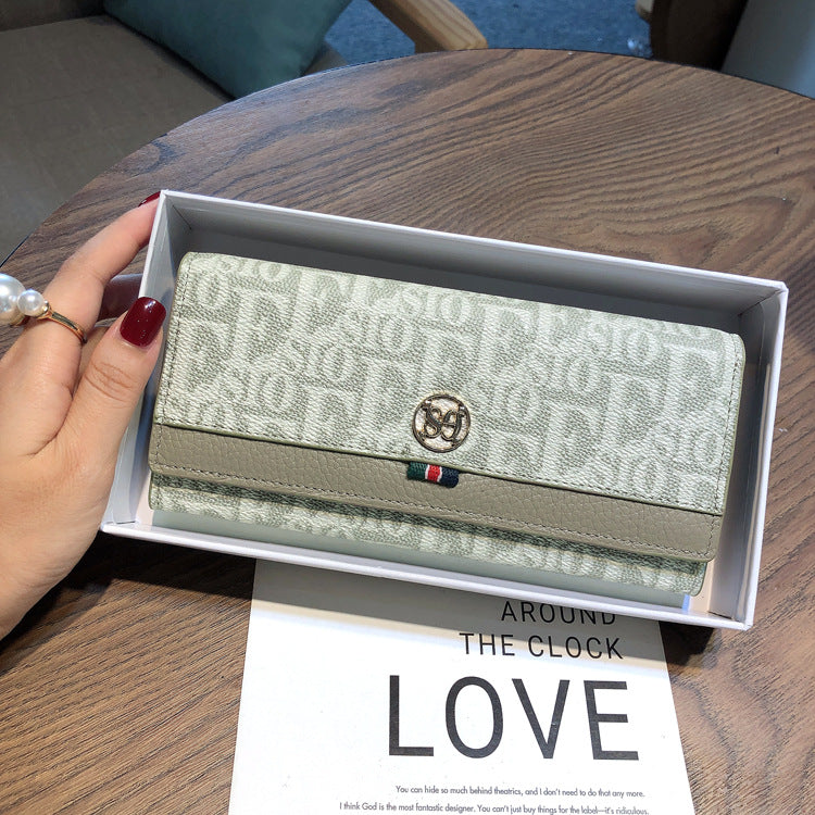 Women's Long Multiple Slots Large Capacity Ladies Wallets