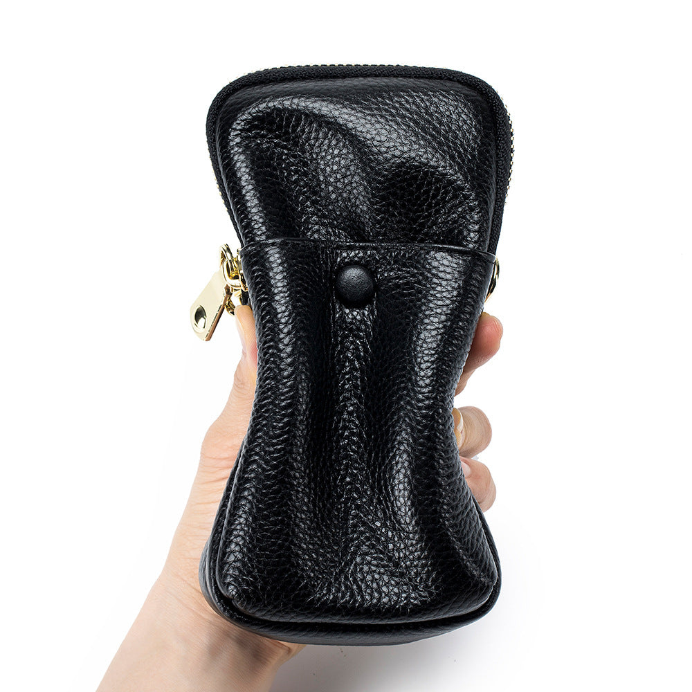 Women's Soft Leather Vertical Genuine Fashion Korean Shoulder Bags