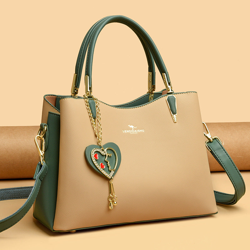 Women's Durable Mom Soft Leather Elegant Handbags