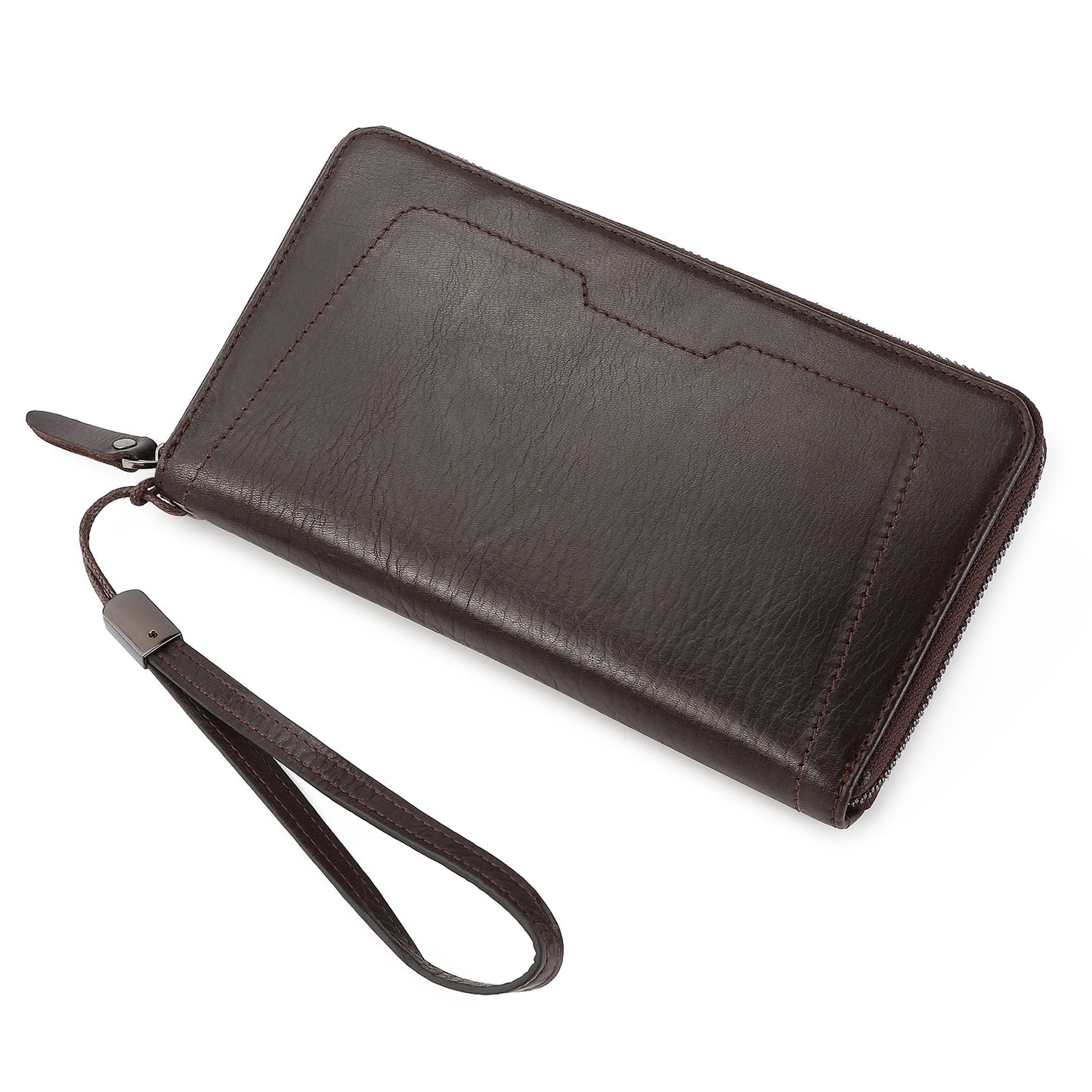 Men's Leather For Man Long Type Oil Men's Wallets