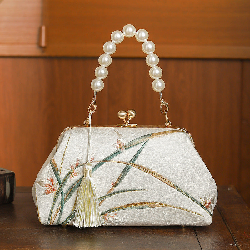 Embroidered Chinese Style Cheongsam Banquet Milan Bags