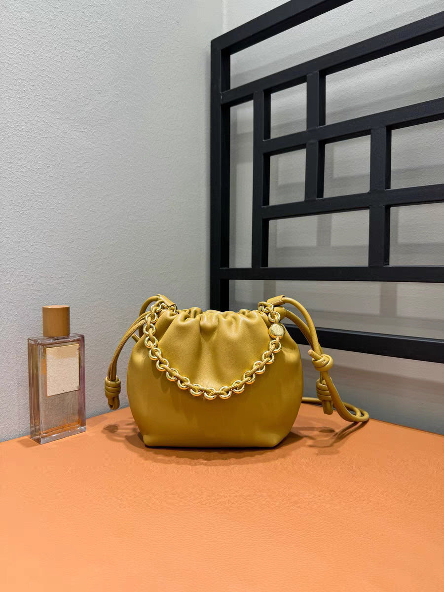 Women's High Quality Cloud Drawstring Lucky Underarm Crossbody Bags