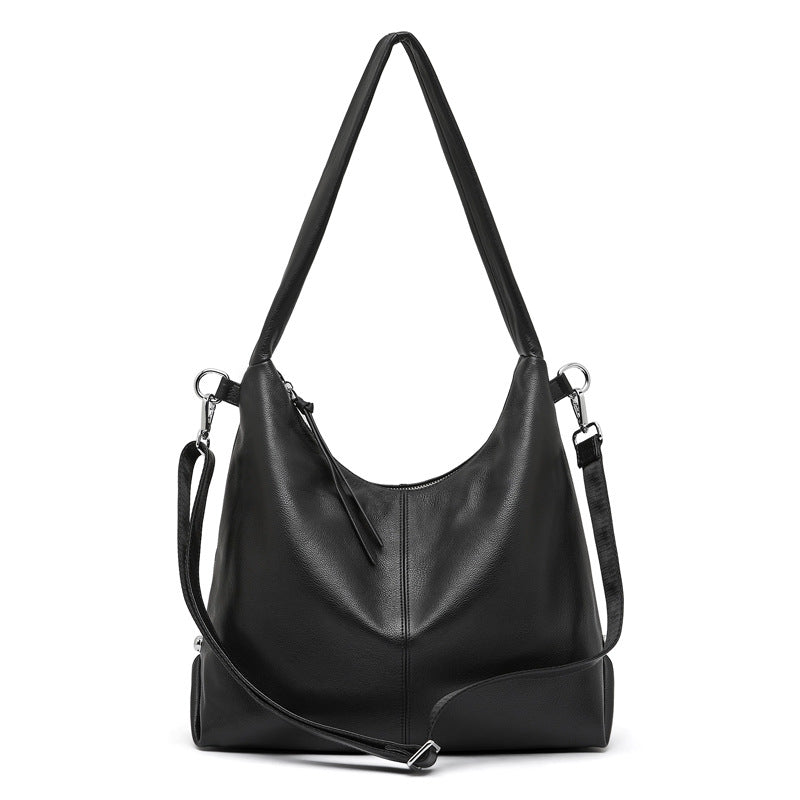 Women's Large Capacity Fashionable Korean Fashion Solid Crossbody Bags