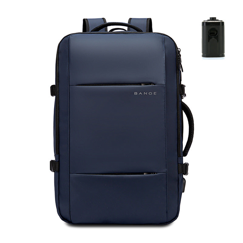 Men's Vacuum Compression Large Capacity Waterproof Business Backpacks