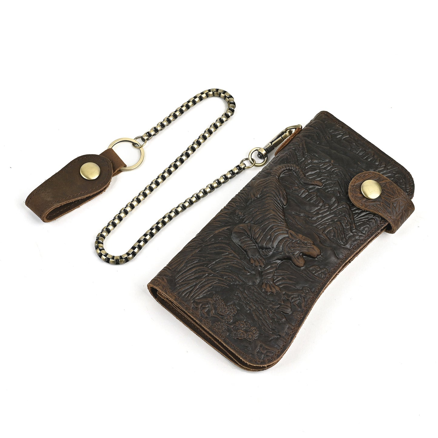 Men's Top Layer Crazy Horse Skin Cowhide Multiple Men's Wallets
