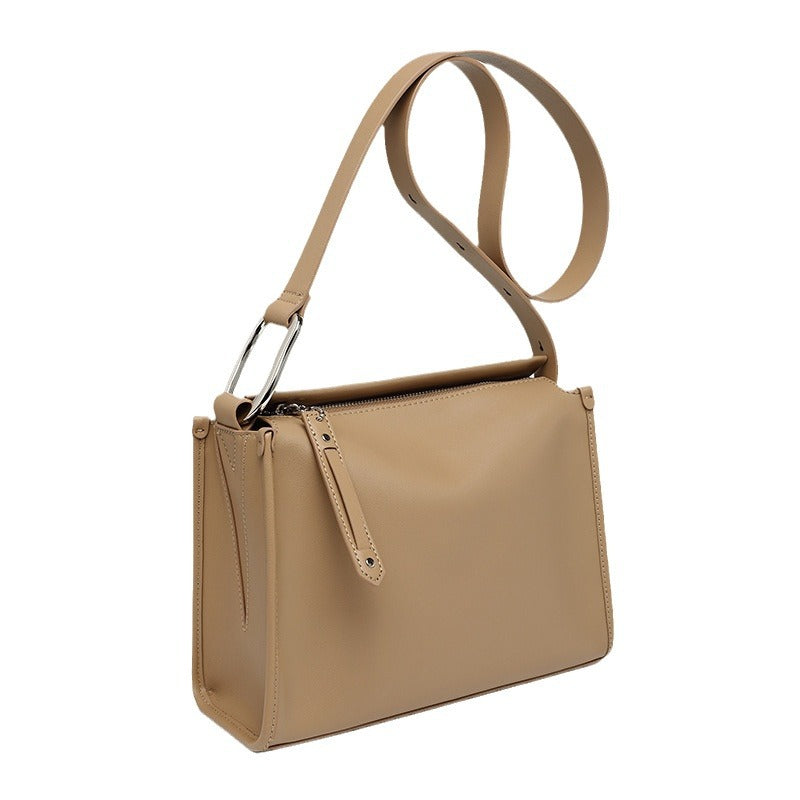 Women's Genuine Leather High Sense Minority Fashion Shoulder Bags