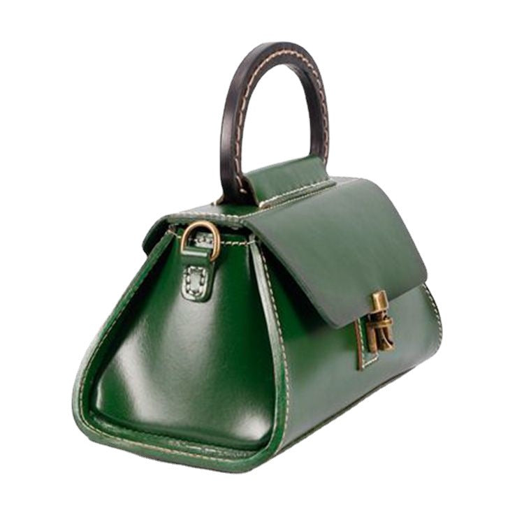 Women's Italian Retro Stylish Vegetable Tanned Leather Shoulder Bags