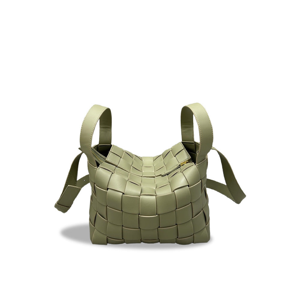 Women's Fashion Hand-woven Vegetable Basket Light Luxury Crossbody Bags