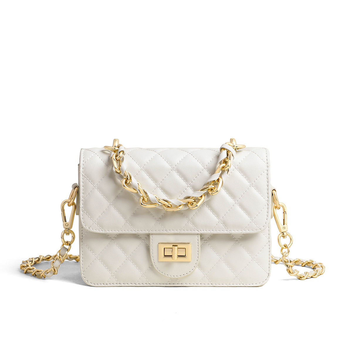 Women's High-grade Genuine Leather Fashion Design Commuting Crossbody Bags