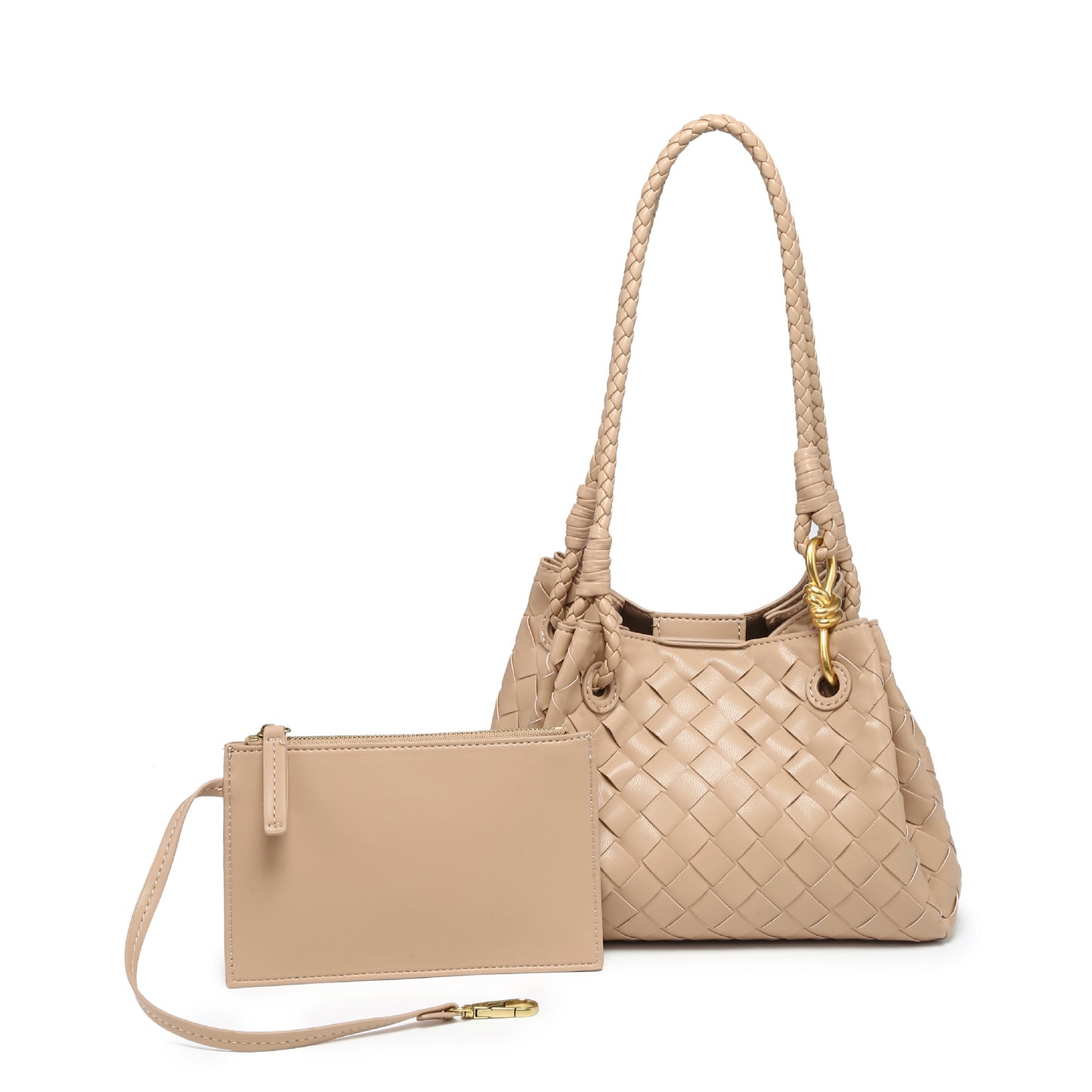 Woven Parachute Vegetable Basket Knotted Fashion Handbags