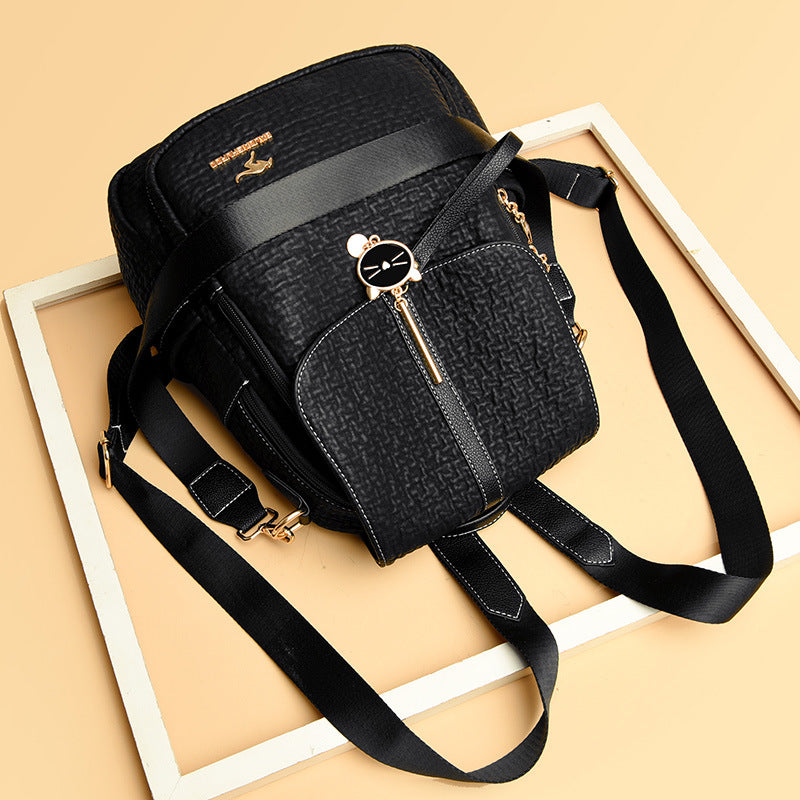 Women's Beautiful Graceful Stitching College Leisure Backpacks