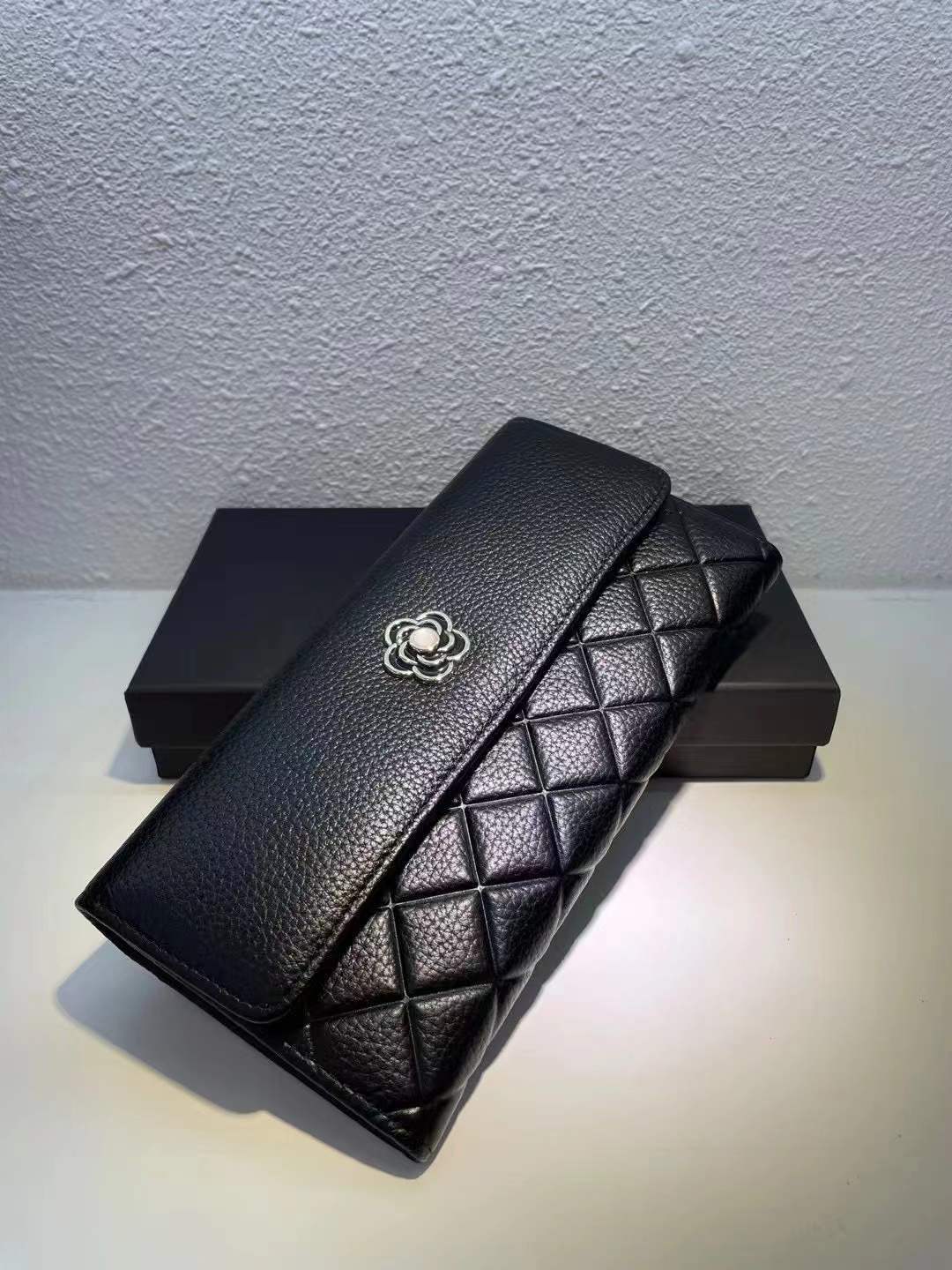 Korean Style Fashion Soft Cowhide Classic Ladies Wallets