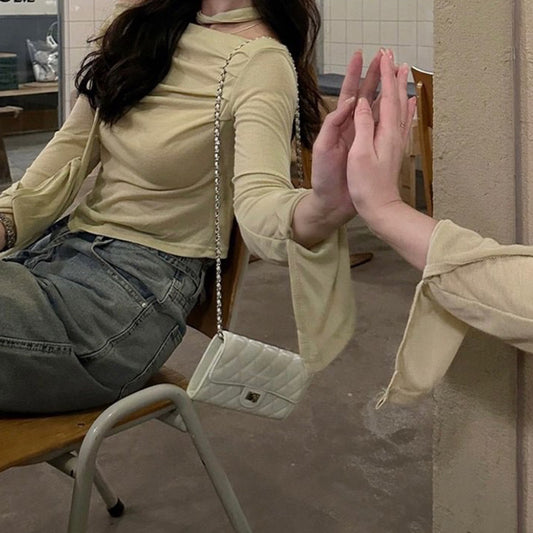 Women's Wide Strap Soft Leather Fashion Simple Shoulder Bags