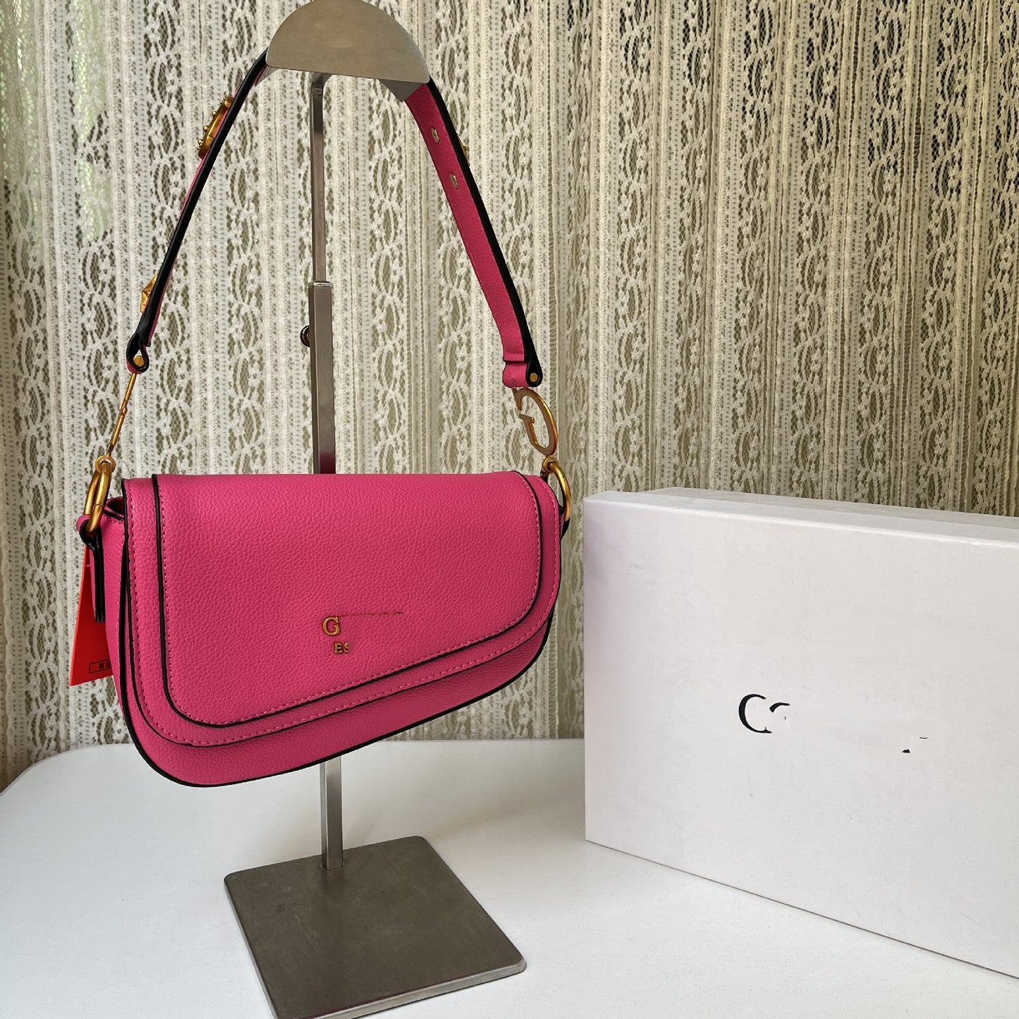 Women's Trendy Snake Print Presbyopic Saddle Underarm Shoulder Bags
