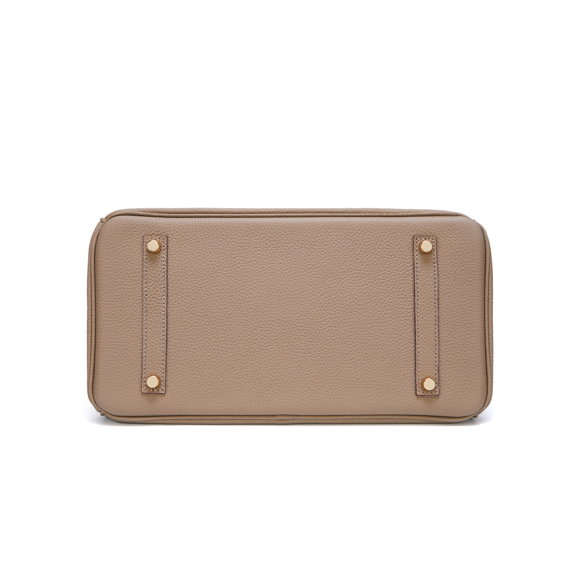 Women's Gold First Layer Cowhide Leather Large Handbags