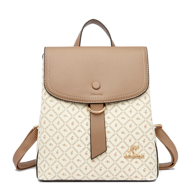Unique Charming Printed High-grade Wind Versatile Backpacks