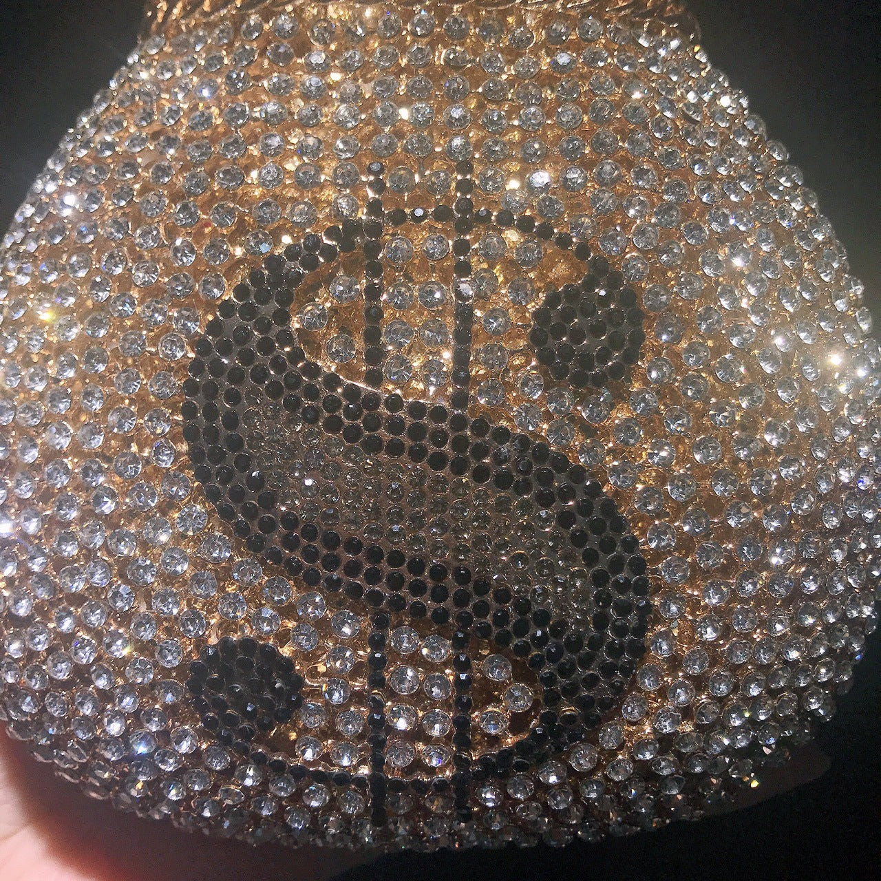 Diamond Banquet Full Steamed Crystal Bun Evening Bags