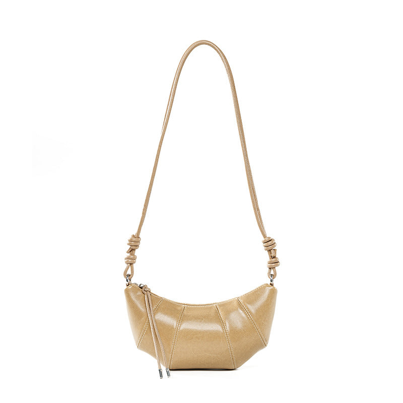 Women's Croissant Versatile White Lightweight Commuter Advanced Shoulder Bags