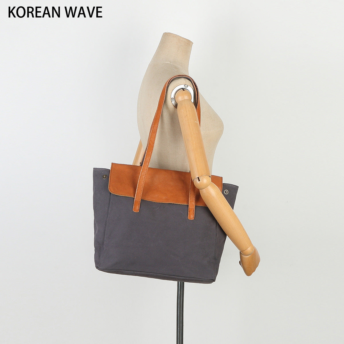 Women's Vegetable Tanned Leather Large Capacity Trendy Shoulder Bags