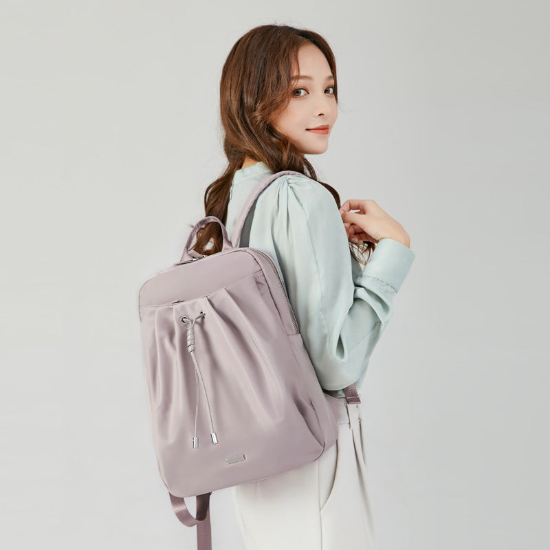 Women's Korean Spring Oxford Cloth Large Capacity Backpacks