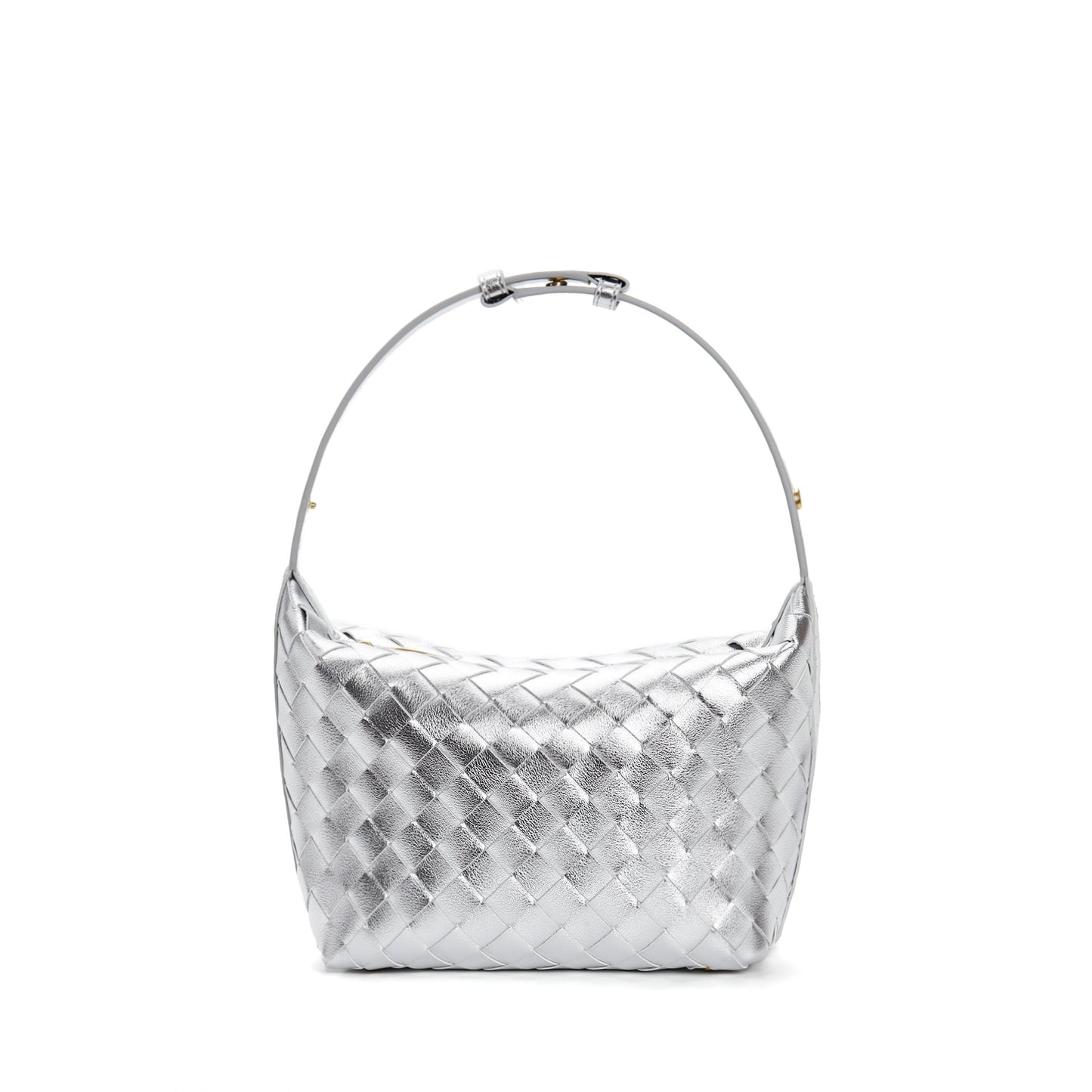 Women's Woven Dumpling Hand Niche Rhombus Single Bags