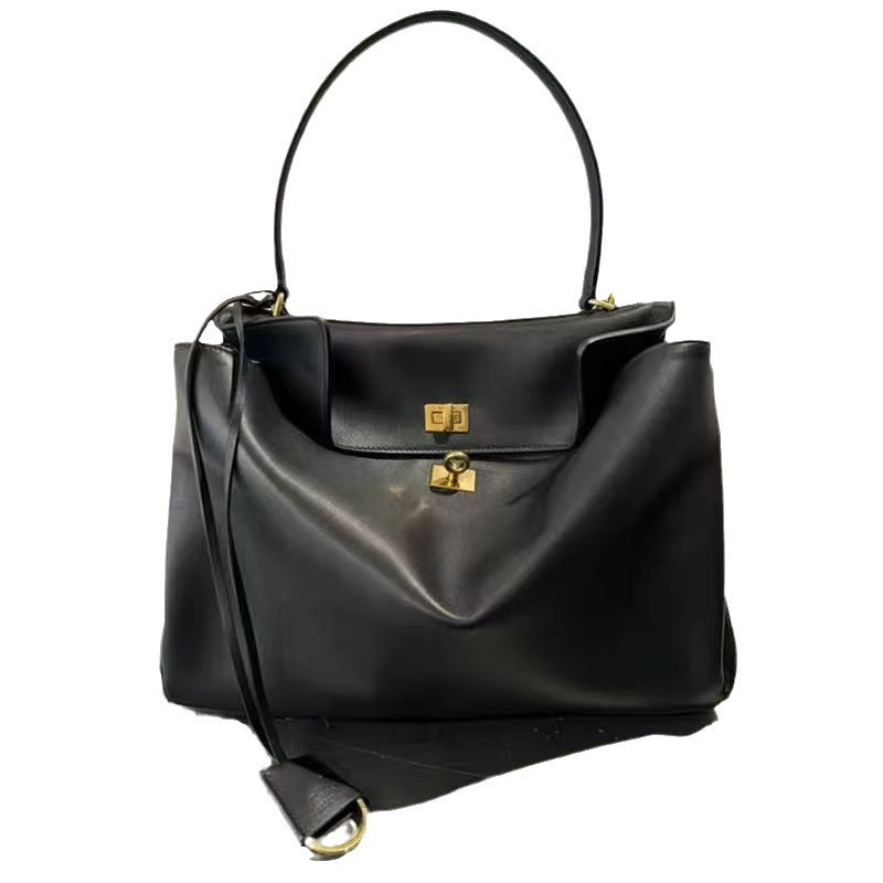 Women's Summer Genuine Leather High-grade Underarm Commuter Shoulder Bags