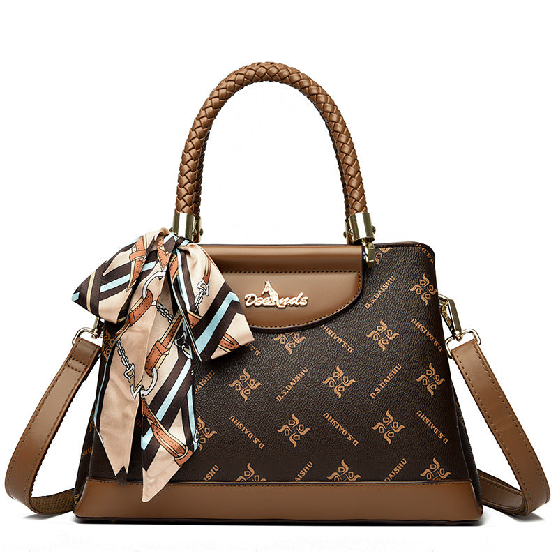Women's Female Fashionable Mother Soft Leather Wedding Handbags