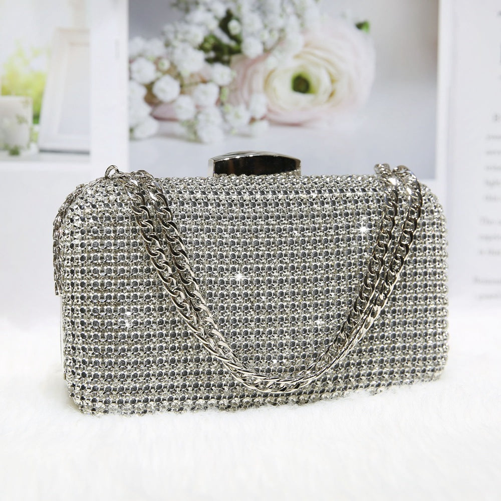 Luxury Rhinestone Diamond Banquet Nightclub Party Evening Bags