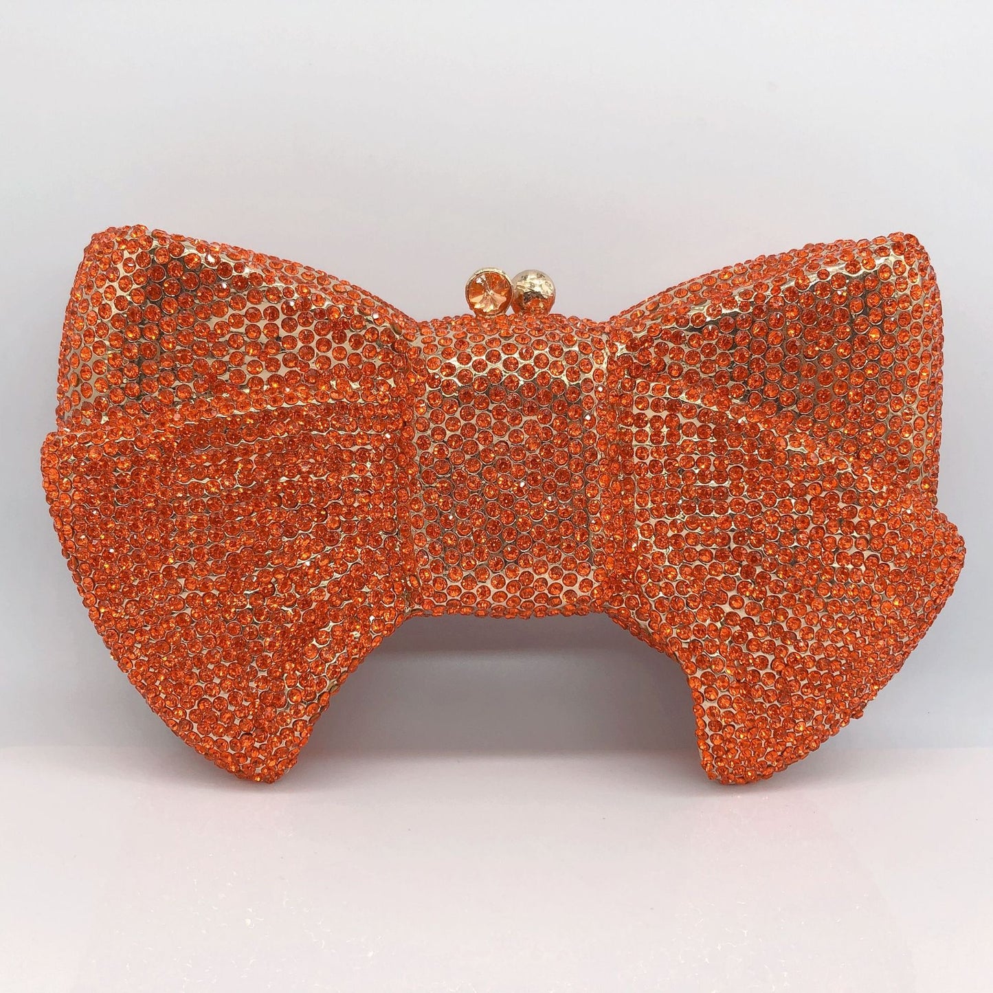 Women's Strict Selection Bow Diamond Banquet Full Evening Bags