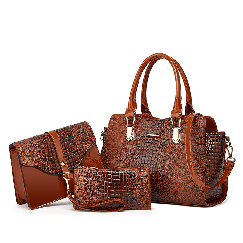 Women's Autumn Mother Set Three-piece Fashion Trend Bags