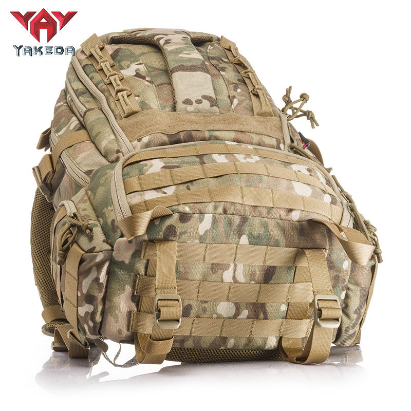 Large Capacity Camouflage Hiking Camping Double Mountaineering Backpacks