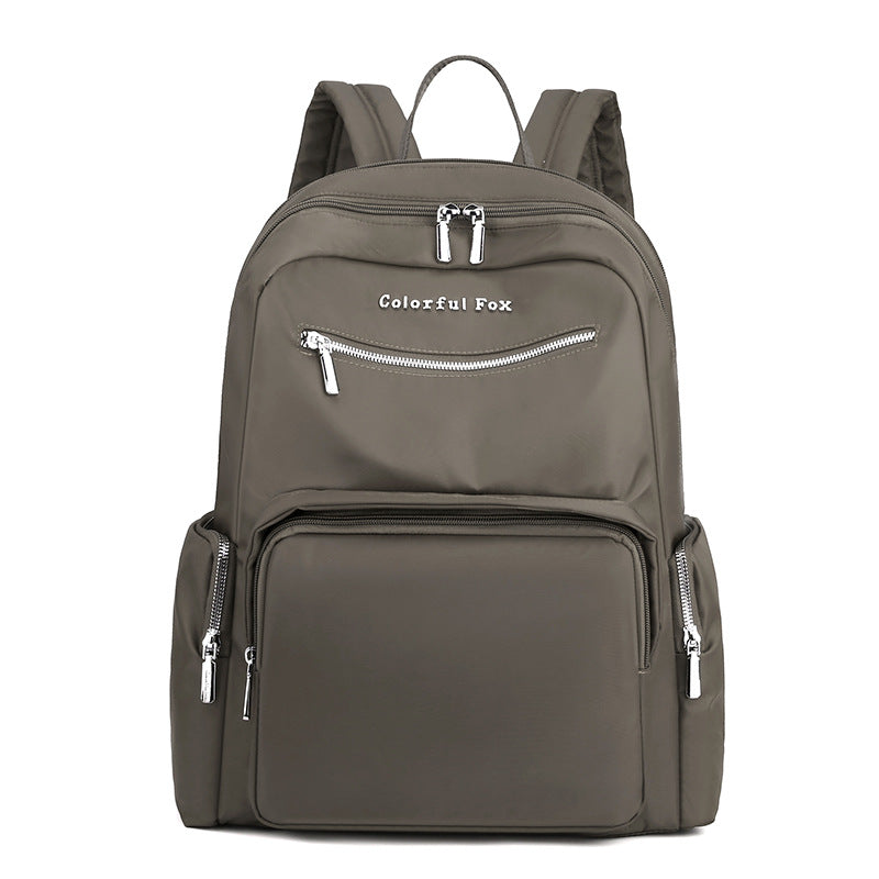 Women's Large Capacity Fashion Trend Waterproof Nylon Backpacks