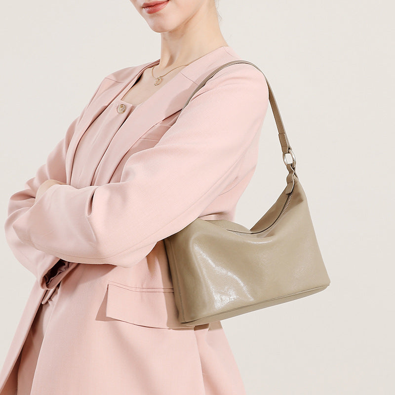 Top Layer Vegetable Tanned Pattern Cowhide Crossbody Bags