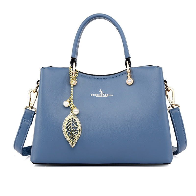 Women's Mother Soft Leather Generous Fashion Handbags