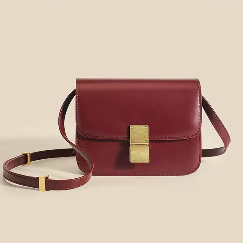 Women's Genuine Leather High-grade Fashion Retro Shoulder Bags