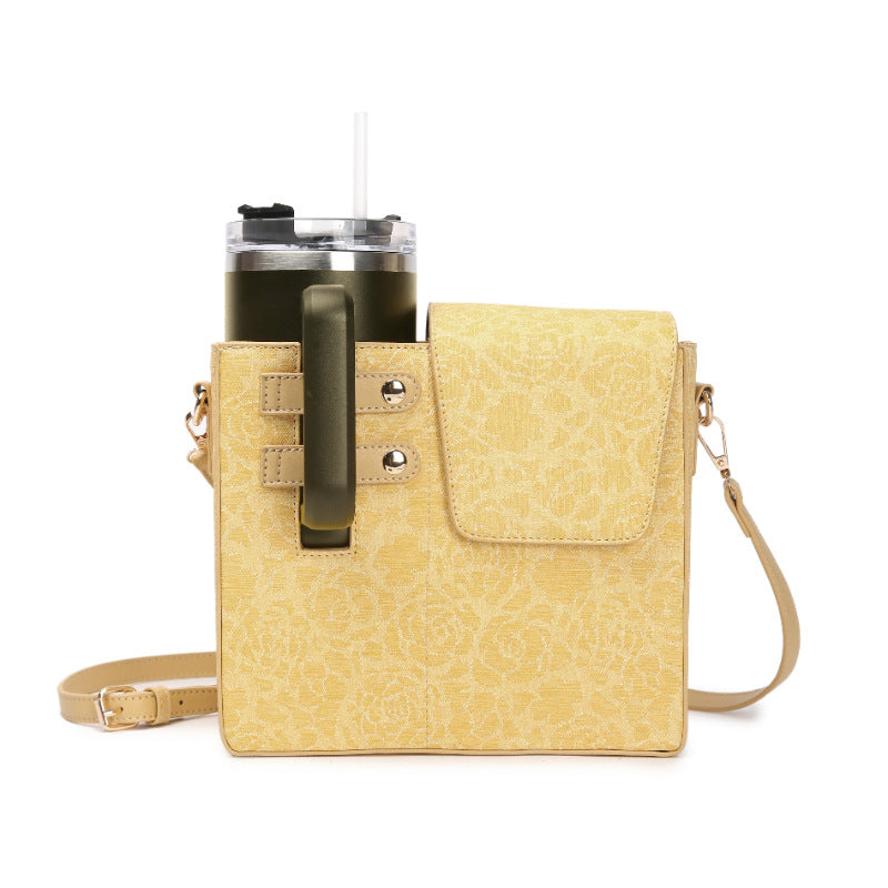 Beverage Bottle Kettle Large Thermal Insulated Crossbody Bags