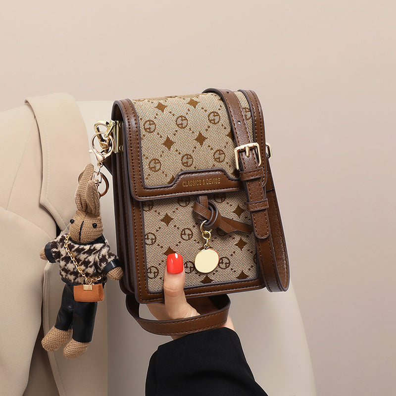 Mobile Summer Light Luxury Mini Design Crossbody Bags