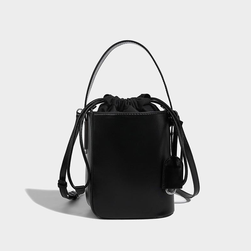 Women's Discount Clear Advanced Texture Simple Drawstring Handbags